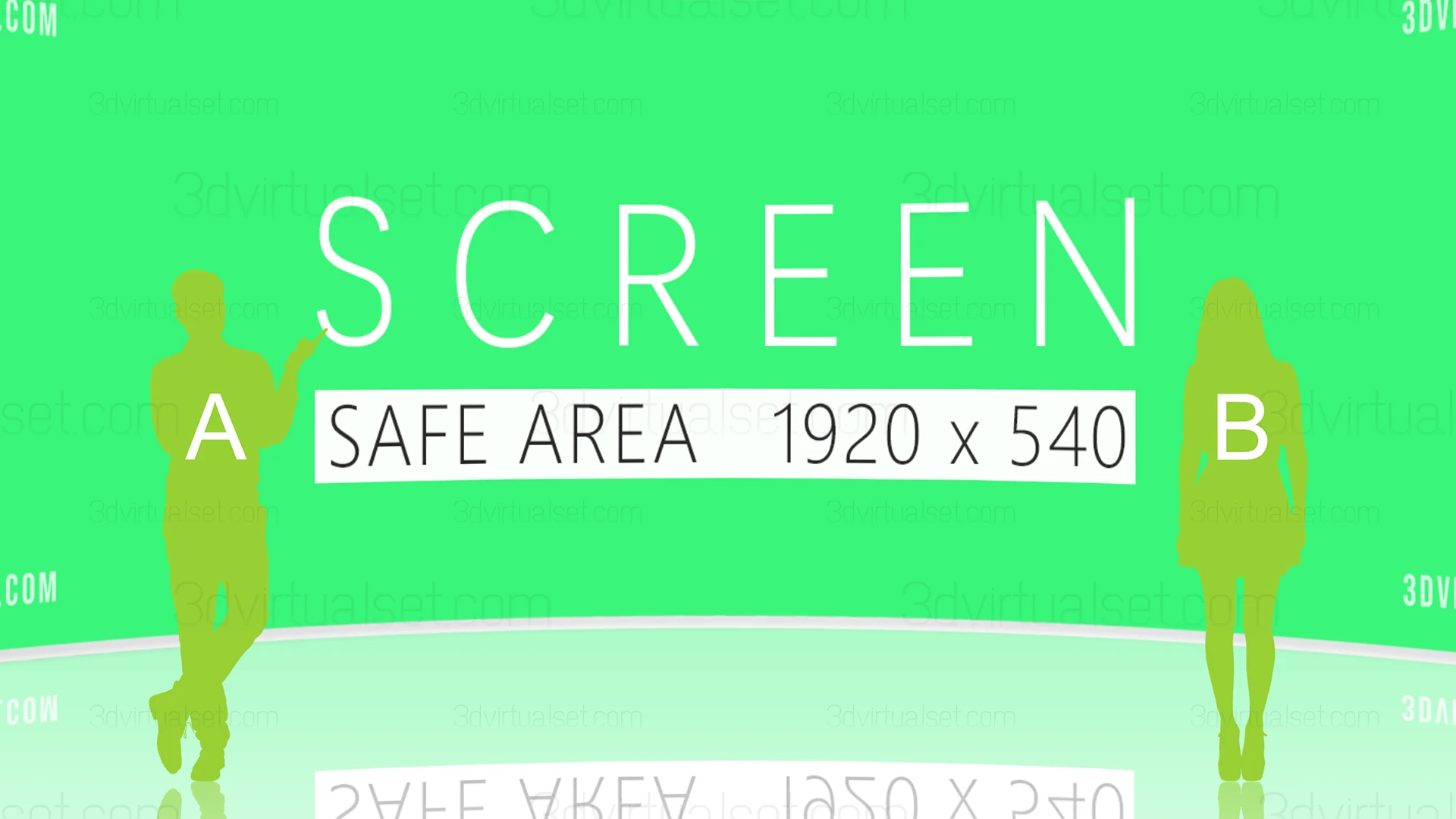 Virtual Set 151 For vMix Front 4-